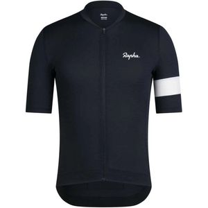 Rapha Core Lightweight Jersey Fietsshirt (Heren |zwart/blauw)
