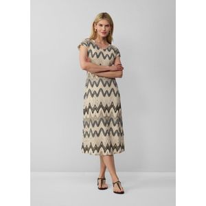 s.Oliver - Midi-jurk - Gehaakte Jersey