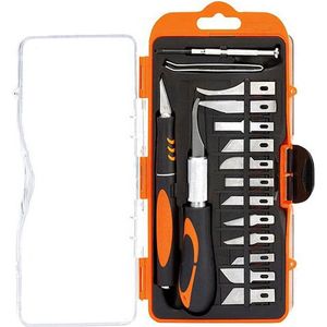 Scalpel messen set - 18 delig