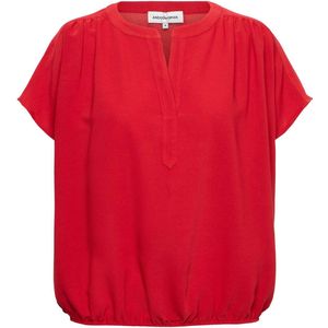 NOLA - Nola Shirt - Stone Red - 100% Polyester - Mouwloos