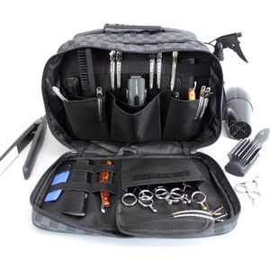 Lexium Kapperskoffer - Visagiekoffer - Make up koffer - Make up trolley - Kappers koffer - Beautycase - Cosmetica koffer - Kapperstas