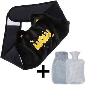 Menstruatiegordel | Kruik met zachte hoes | Kruikgordel | Rug- en menstruatiegordel