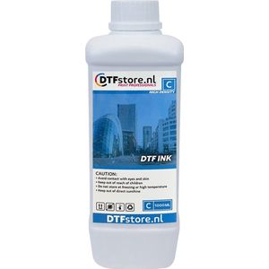 DTF Inkt - 1 liter - Cyaan - DTF overdracht - DTF printer - High density - Luneno