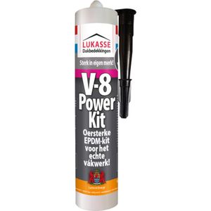 Lukasse® - EPDM Lijmkit V8 - Tube 290 ML - Ultra Sterk - Speciaal voor de professional en doe-het-zelver