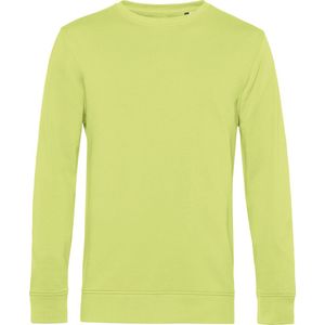 Organic Inspire Crew Neck Sweater B&C Collectie Lime Green/Yellow maat L