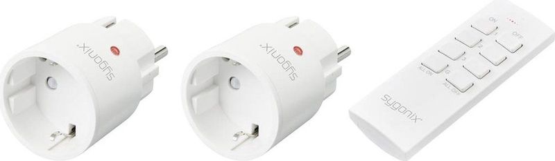 Sygonix RSL Draadloze schakelaarset Tussenstekker Schakelvermogen (max.) 2300 W Bereik max. (in het vrije veld) 70 m