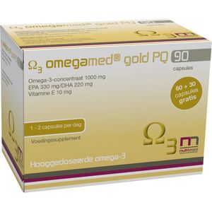 Omegamed Gold PQ 60 + 30 capsules gratis