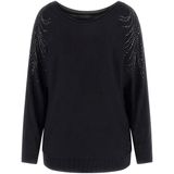 Guess - Loretta - Vrouwentrui - Stretchmix - Lange Mouwen - Strass