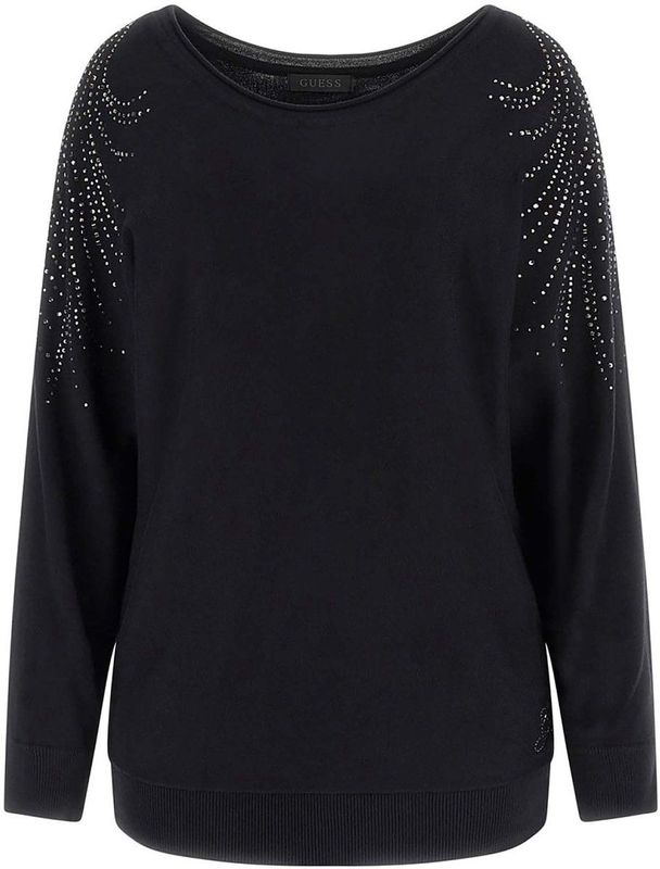 Guess - Loretta - Vrouwentrui - Stretchmix - Lange Mouwen - Strass