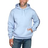 Carhartt Sleeve Logo Hooded Sweatshirt Moonstone-XL