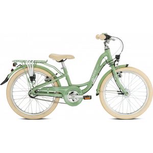 Puky Skyride kinderfiets - 24 inch - 3 versnellingen - Retro groen - (8-10 jaar)