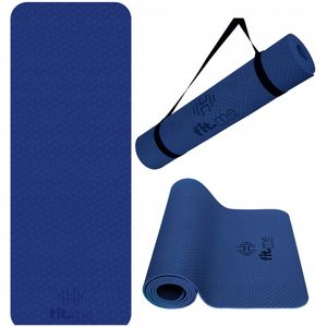 YOGA MAT ANTI-SLIP OEFENONDERSTEUNENDE MATTEN DUURZAAM COMFORTABEL LICHTGEWICHT