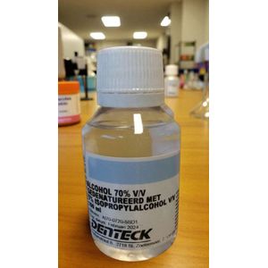 Desinfectie Alcohol 70% - met 5% Isopropylalcohol - Desinfectiemiddel - 100 ml - 2x (200ml totaal)