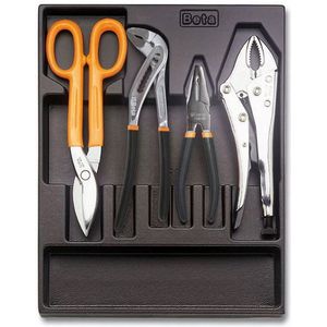 Beta - T144 - Harde Voorgevormde Inlegbak - Griptangen en Snijgereedschap