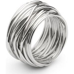 Casa Jewelry Ring Wikkel Large - maat 18.50 - Zilver