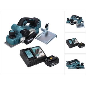Makita DKP 181 RF1 accuschaaf 82 mm 18 V borstelloos + 1x oplaadbare accu 3.0 Ah + lader