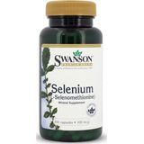 Swanson Health Selenium 100mcg - 200 capsules