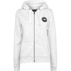 SoulCal - Sweater met Rits en Capuchon - Vest - Dames - Lichtgrijs - L (14)