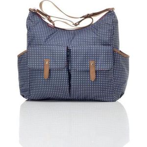 Babymel Luiertas Frankie 34x37x16cm - Blauw