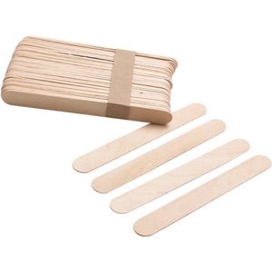 wax spatels - wax stokjes - wax spatels hout - wax - houten stokjes - 50 stuks