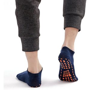 Antislip sokken - 2paar - Volwassenen maat 36-41 - Ademend en zacht - Geschikt voor zowel mannen als vrouwen - Vloer sokken - Siliconen ademende en zweet afvoerende trampoline sokken - Antislip sokken - Yoga sokken - Sokken - Sportsokken