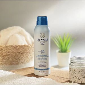 Biologische hydratatie lichaam en gezicht spray - lichaam lotion- aloe vera - arganolie - vochtarme huid 150 ml