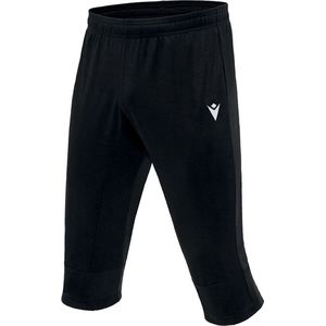 Macron Finlay Hero 3/4 Trainingsshort Kinderen - Zwart | Maat: 11-12 Y