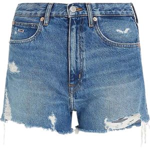 Tommy Hilfiger Hot Pants Short Dames - Blauw - Maat 33