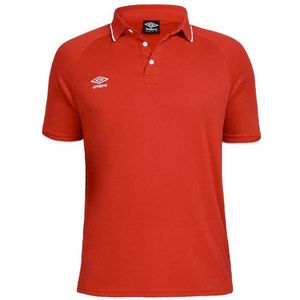 Umbro Torch Korte Mouw Poloshirt Rood M Man
