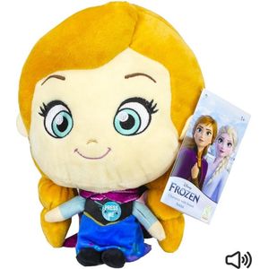Disney - Anna knuffel met geluid - 30 cm - Pluche - Disney Frozen knuffel