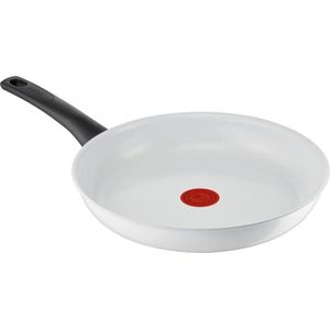 Ceramic Control braadpan 28 cm - veilige keramische afdichting - thermosignaal - temperatuurindicator - eenvoudige reiniging - geschikt voor inductie - wit