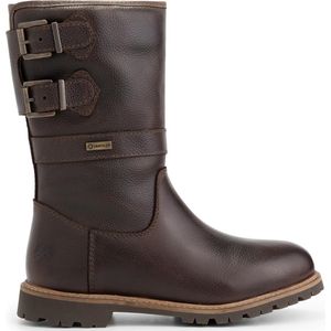 Travelin' Yukon Dames Outdoorlaarzen - Vibram zool - Waterdicht - Wol gevoerd - Donkerbruin Leer