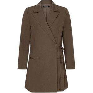 Ydence Dress April Dames - Jurk - Bruin - Maat M