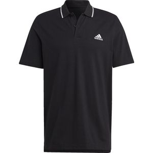 adidas Sportswear Essentials Piqué Small Logo Poloshirt - Heren - Zwart- S