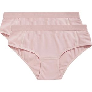 Ten Cate 2-pak meisjes Hipsters Organic 31985 - 116 - Roze