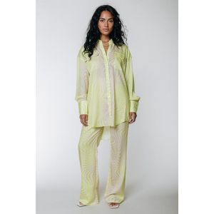 Colourful Rebel Melody Liquid Straight Pants - S