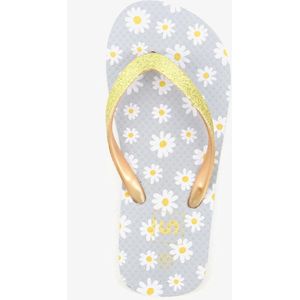 Meisjes teenslippers met madeliefjes - - Maat 29