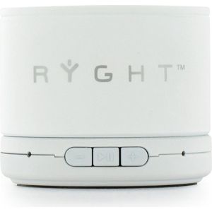 Ryght - Y-Storm Wired Portable Speaker White