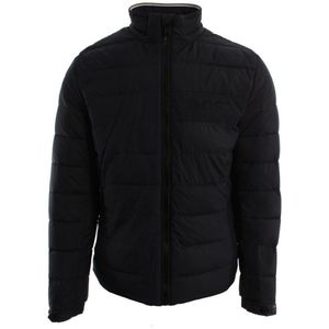 BOSS - Regular-Fit Jack - Waterafstotend - Lichtgewicht Vulling - Zwart - 100% Polyester
