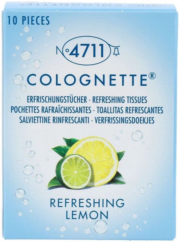 4711 - Colognette Citrus Doekjes - 10 Stuks