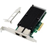 MicroConnect - MC-PCIE-X550 - Netwerkkaart - Zwart - PCI Express