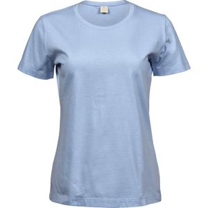 Tee Jays Dames/dames Sof T-Shirt (Lichtblauw)