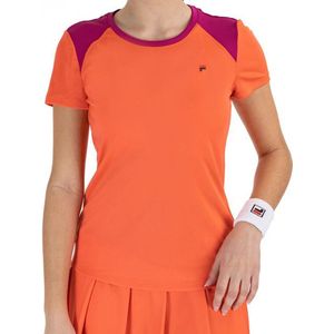Fila T-shirt Josephine Dames Sportshirt Tennisshirt - Maat L