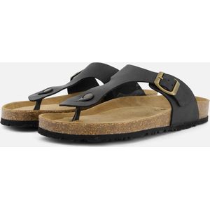 Outfielder Slippers zwart Nubuck - Maat 41