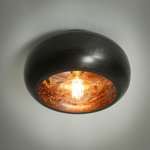 Plafondlamp Zwart Ø34cm - Metaal - Lamp Sky - Giga Meubel