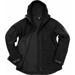 101inc Hexagon Fleece vest zwart