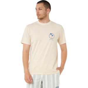 Rip Curl Mod Cali Two Palms T-shirt Met Korte Mouwen