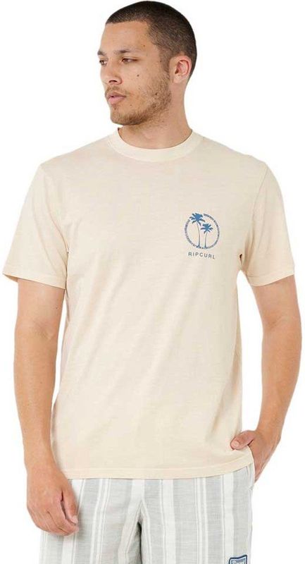 Rip Curl Mod Cali Two Palms T-shirt Met Korte Mouwen