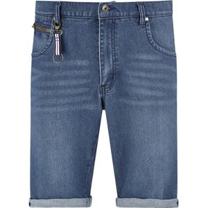 Jan Vanderstorm herren Denim Bermuda - 54 - blauw