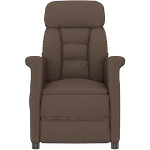 vidaXL - Massagestoel - Bruin - Microfiber